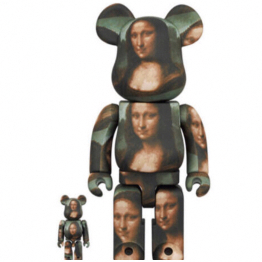 BE@RBRICK MONA LISA OVERDRIVE 100％ &400%