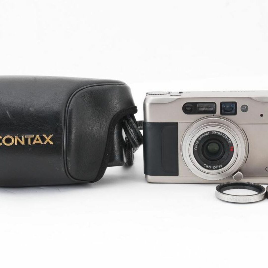 CONTAX TVS フィルムカメラ　ケース付き