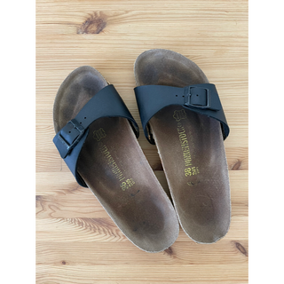 ビルケンシュトック(BIRKENSTOCK)のビルケンシュトック　Madridマドリッド　ブラック(サンダル)