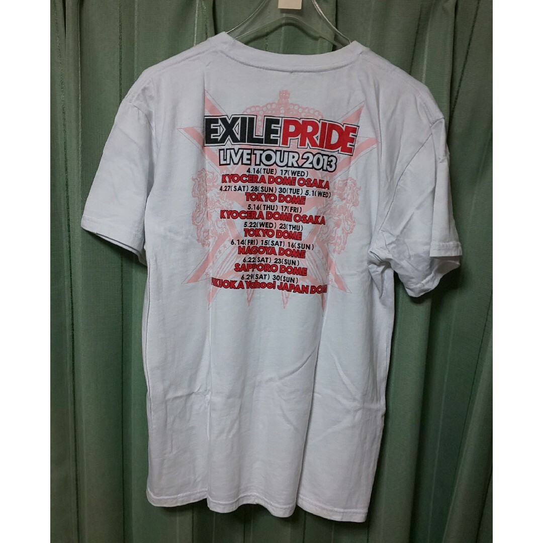 Tシャツ EXILE PRIDE LIVE TOUR 2013 サイズM 色白