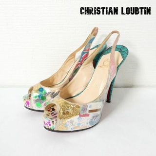 Christian Louboutin - 良品 綺麗 Christian Loubtin 装飾 ハイヒール