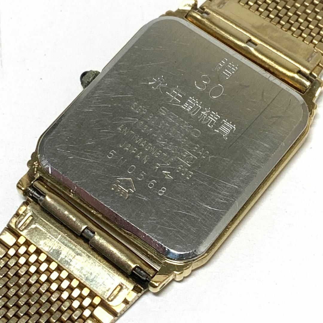 SEIKO(セイコー)の728 SEIKO セイコー ドルチェ メンズ 腕時計 電池交換済 クオーツ式 メンズの時計(腕時計(アナログ))の商品写真