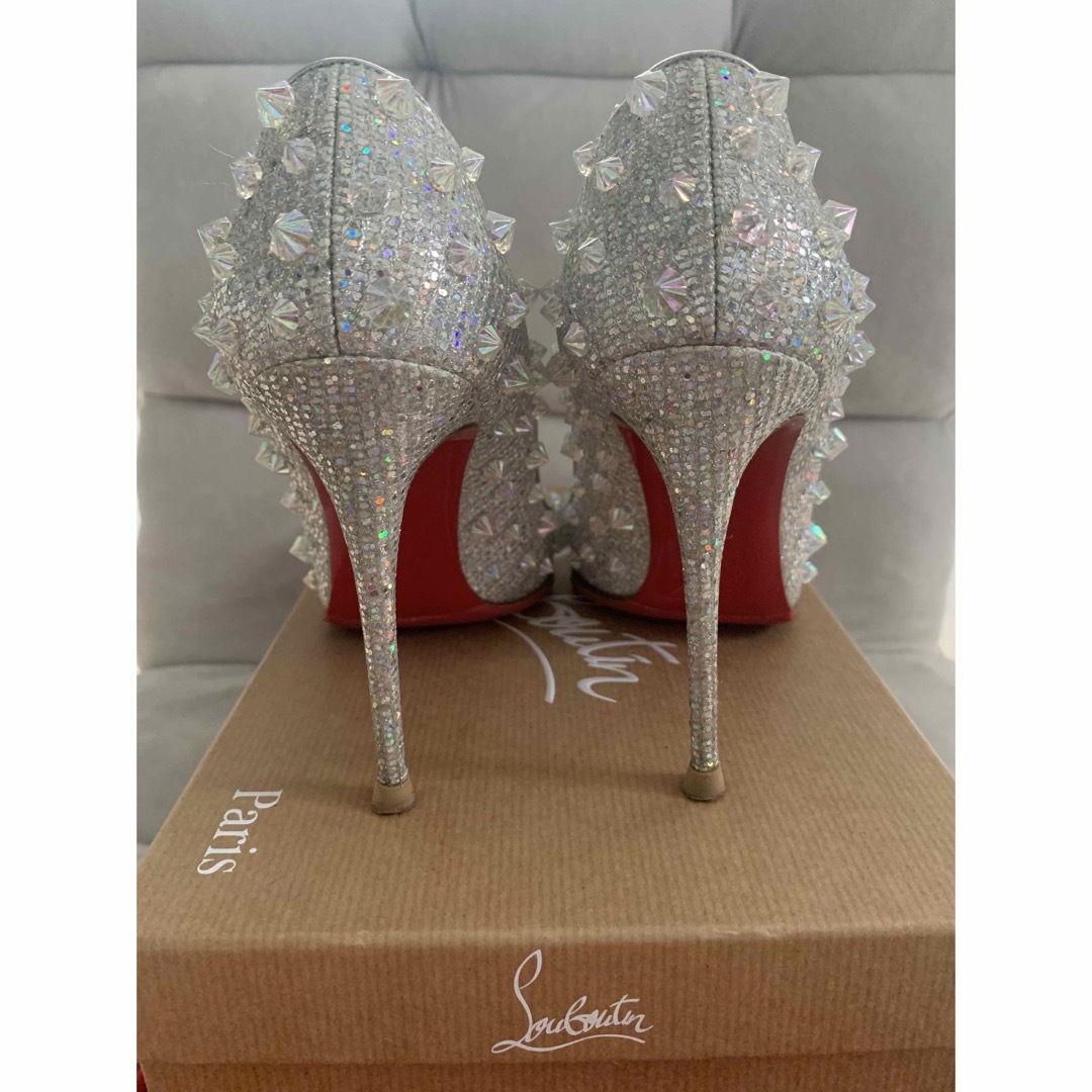 Christian Louboutin - ○限定品○美品○ルブタン ラメホワイト