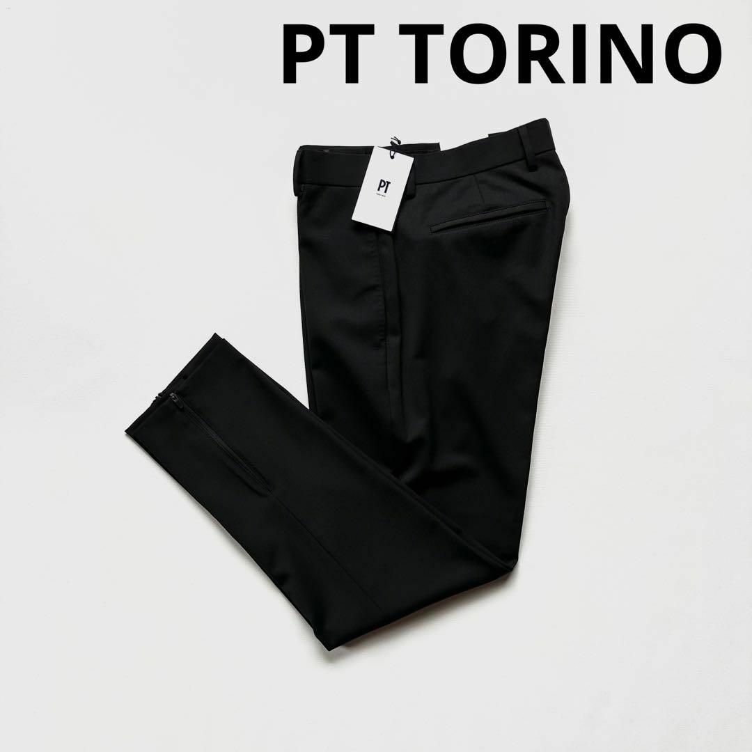PT TORINO Activeパンツ裾ジップスラックス - スラックス PT TORINO Activeパンツ裾ジップスラックス - スラックス