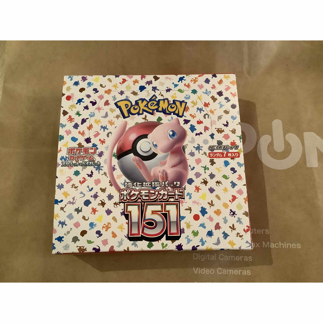 ポケモンカード151 シュリンク無し 1box ポケモンカード151 シュリンク無し 1box