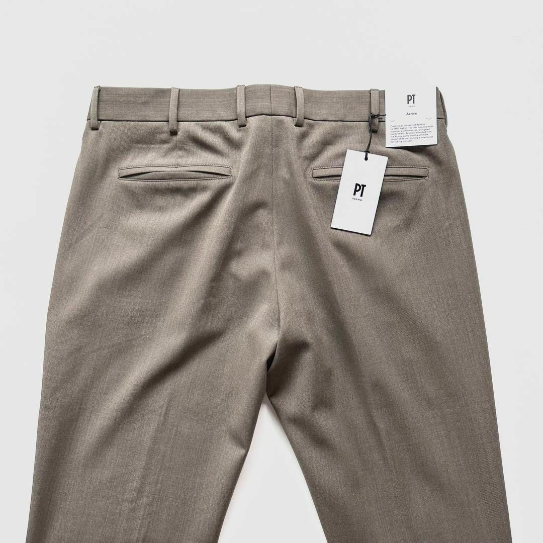 【未使用】PT TORINO ピーティートリノ テクノウールパンツ 裾ジップ