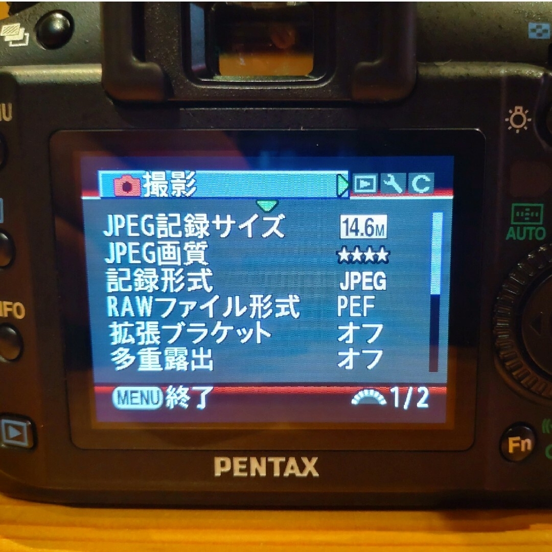 PENTAX　K20D-W 1