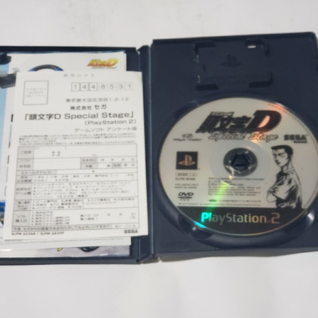 PlayStation2(プレイステーション2)のイニシャルD エンタメ/ホビーのゲームソフト/ゲーム機本体(家庭用ゲームソフト)の商品写真