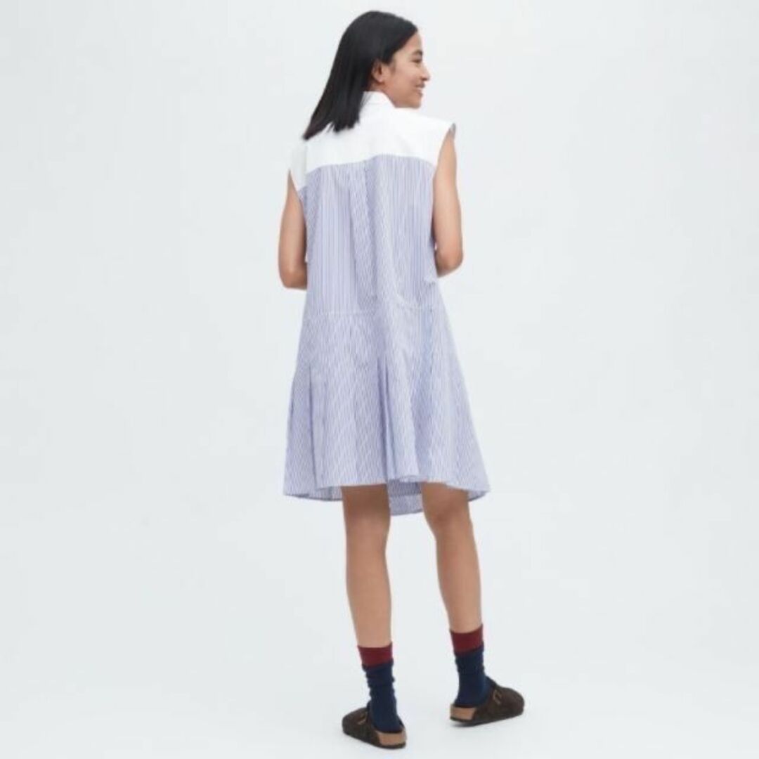 【新品タグ付き】ストライプシャツワンピース ユニクロ JW ANDERSON M