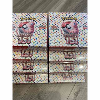 ポケモン - Pokemon ポケモンカード 151 8Box シュリンク付の通販