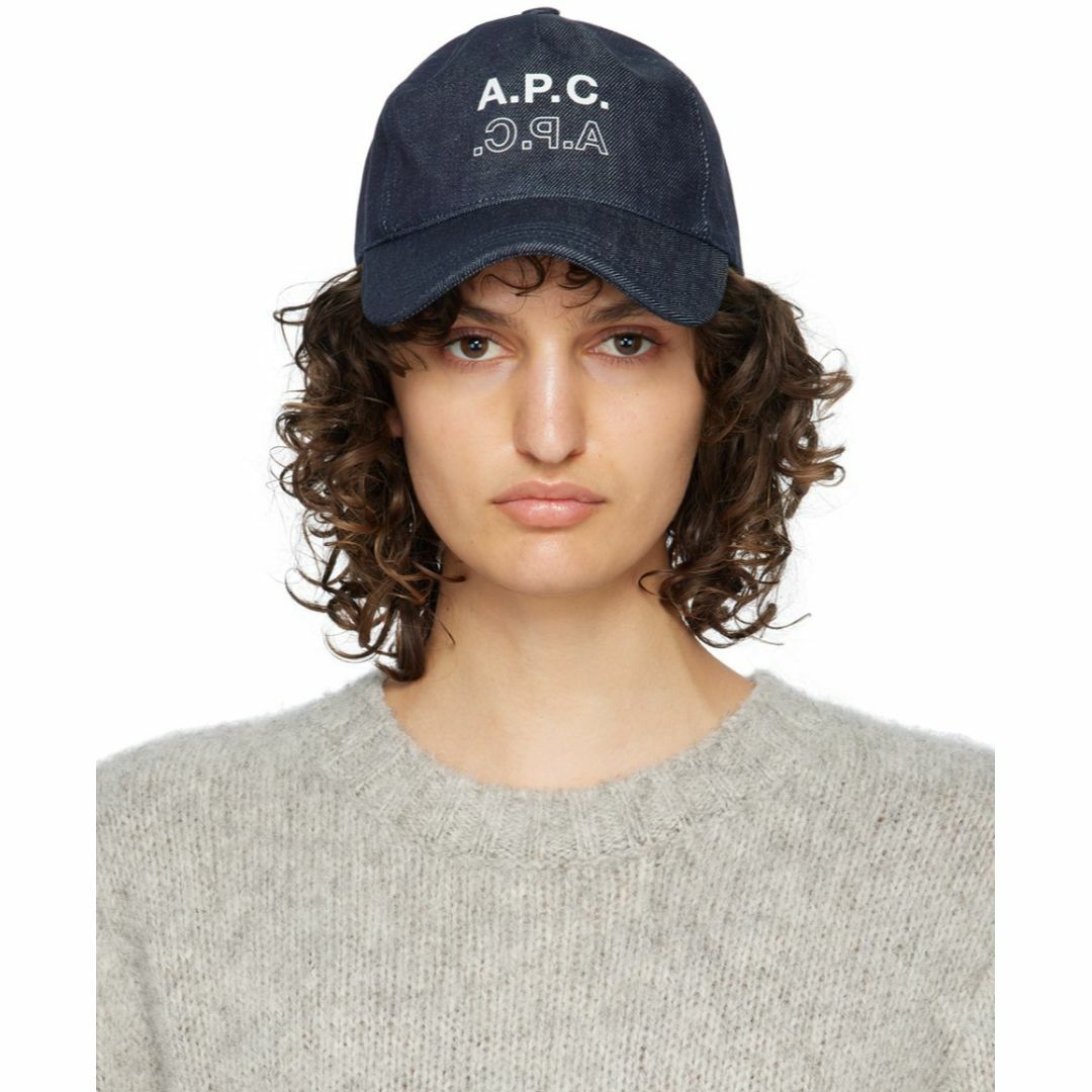 APC FEARLESS denim logo cap ロゴ デニム キャップ帽子