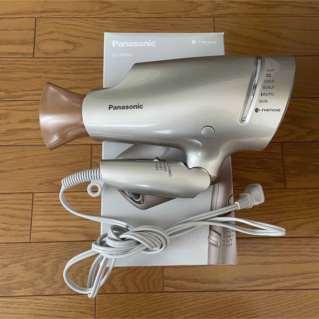 Panasonic EH-NA9G-N ヘアードライヤー ナノケア ゴールドEHNA9GN