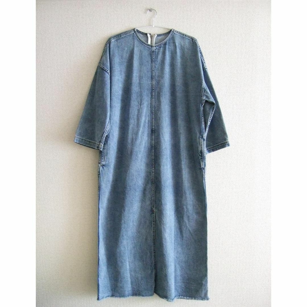 新品 THIRD MAGAZINE 12OZ ムラ糸 デニム ワンピース