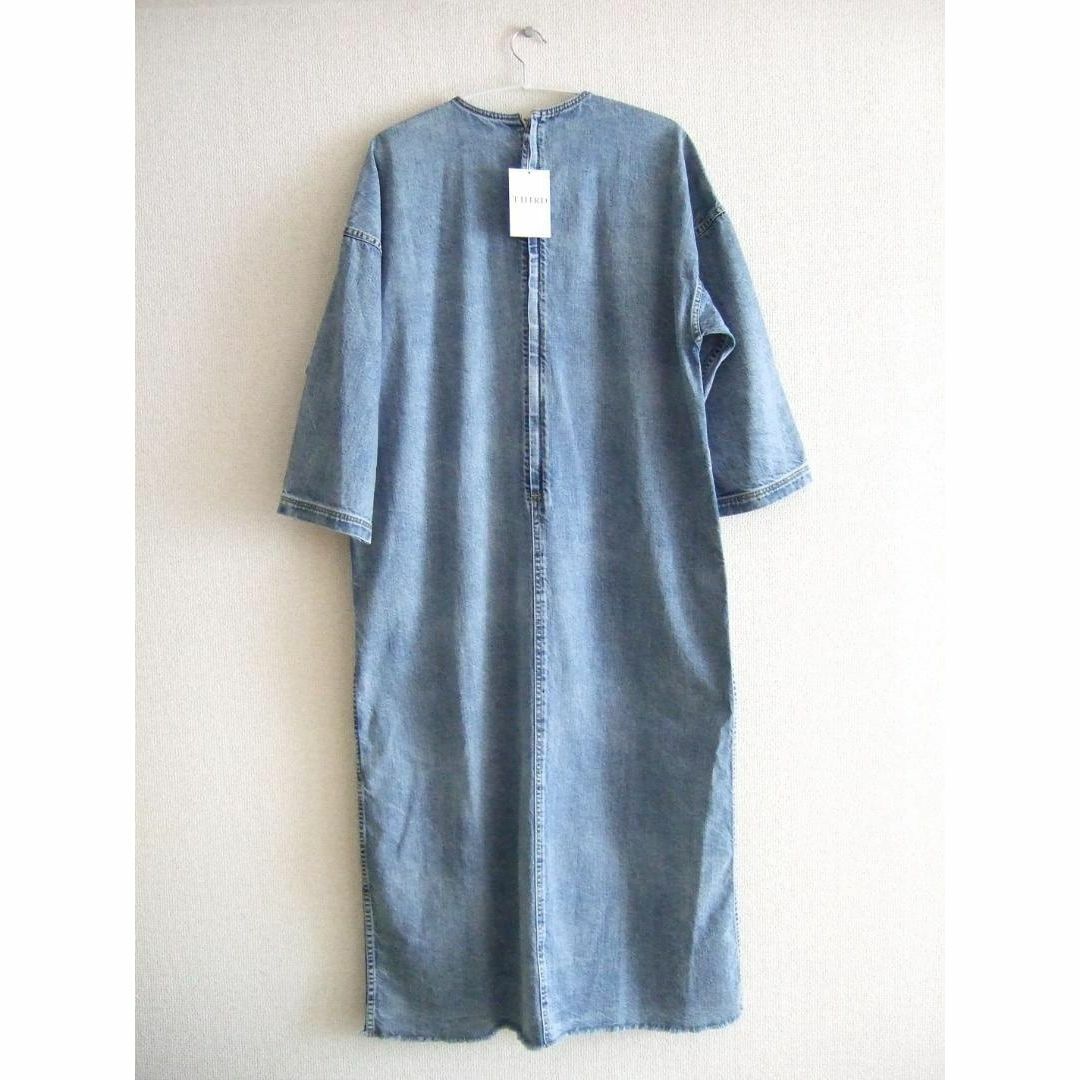 新品 THIRD MAGAZINE 12OZ ムラ糸 デニム ワンピース