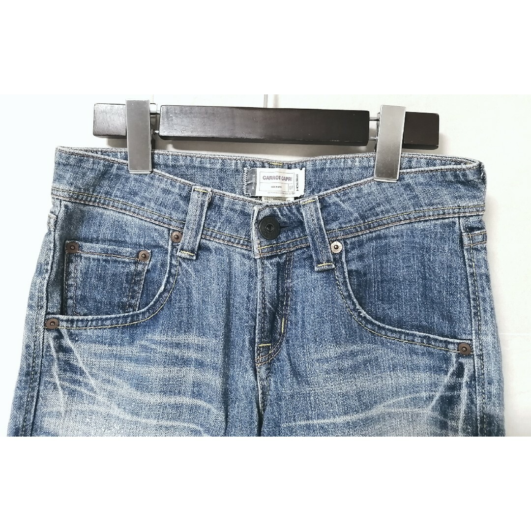 GAP(ギャップ)の✅レア✨日本製✨GAP＊CARROT CAPRI STRETCH JEANS✨ レディースのパンツ(デニム/ジーンズ)の商品写真