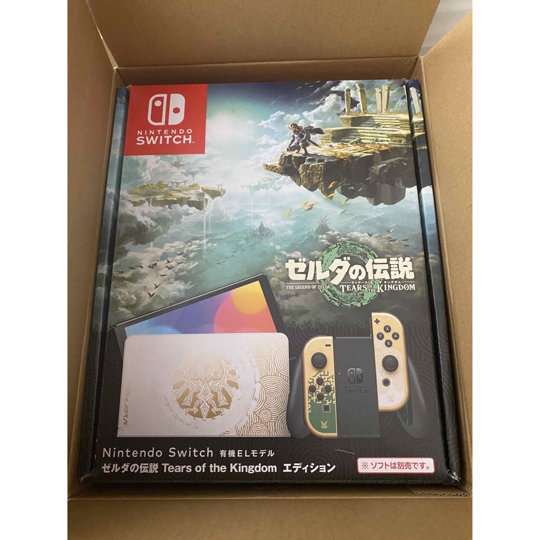 Nintendo Switch 新品未開封ゼルダ Switch本体 有機EL ニンテンドー スイッチの通販 by コジコジ雑貨店| ニンテンドースイッチならラクマ ゼルダ Nintendo Switch 有機EL 本体 スイッチ