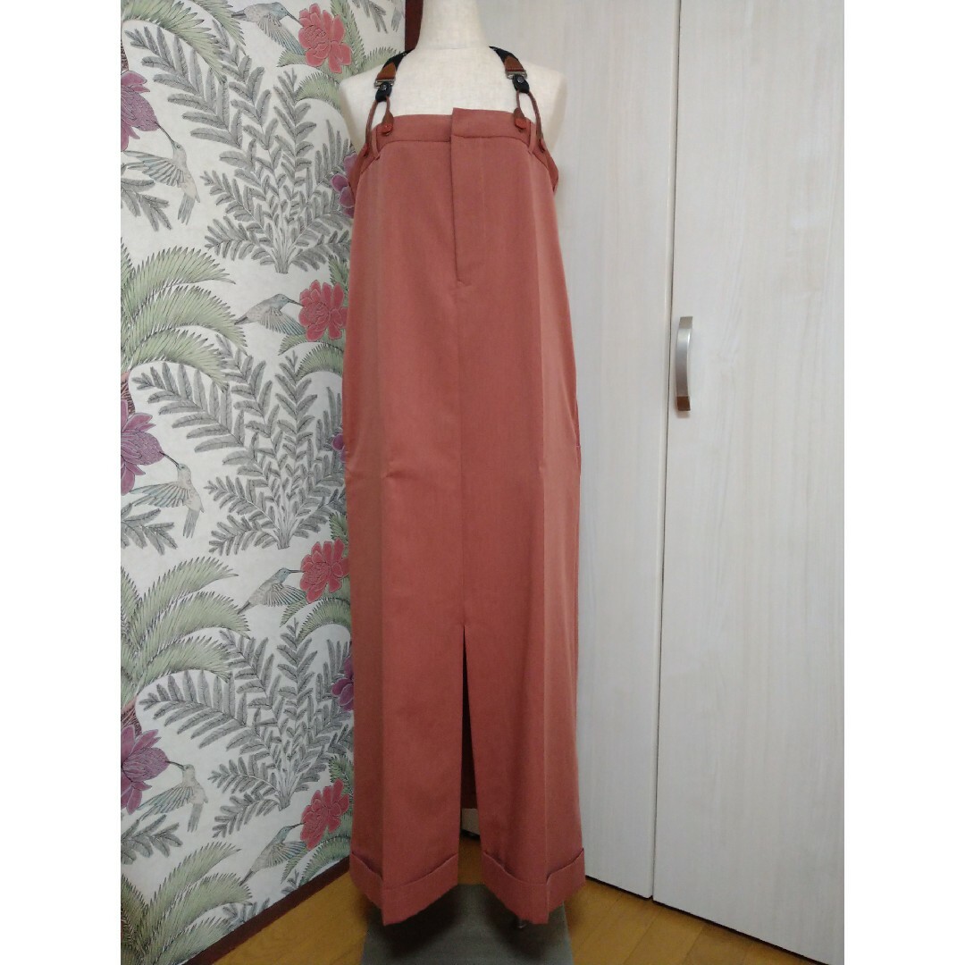 Ameri VINTAGE(アメリヴィンテージ)のアメリヴィンテージ　OVERALLS LIKEDRESS レディースのワンピース(ロングワンピース/マキシワンピース)の商品写真