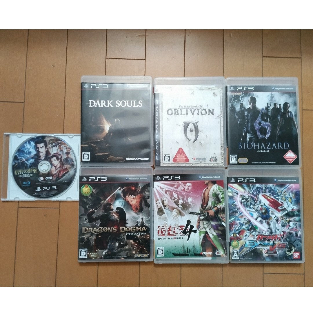 PlayStation3 - PS3(CECH-4300C)コントローラー2個.、ソフト7本付きの ...