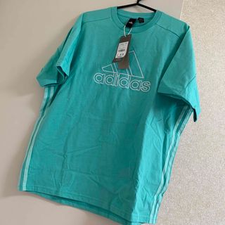 アディダス(adidas)のadidas 半袖　ミントグリーン　アディダス(Tシャツ(半袖/袖なし))