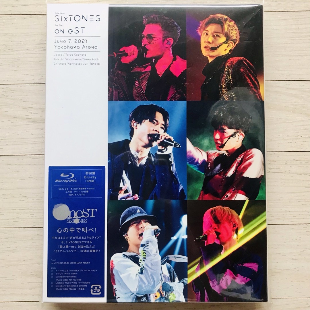 SixTONES on eST 初回盤 2枚組 Blu-ray | フリマアプリ ラクマ