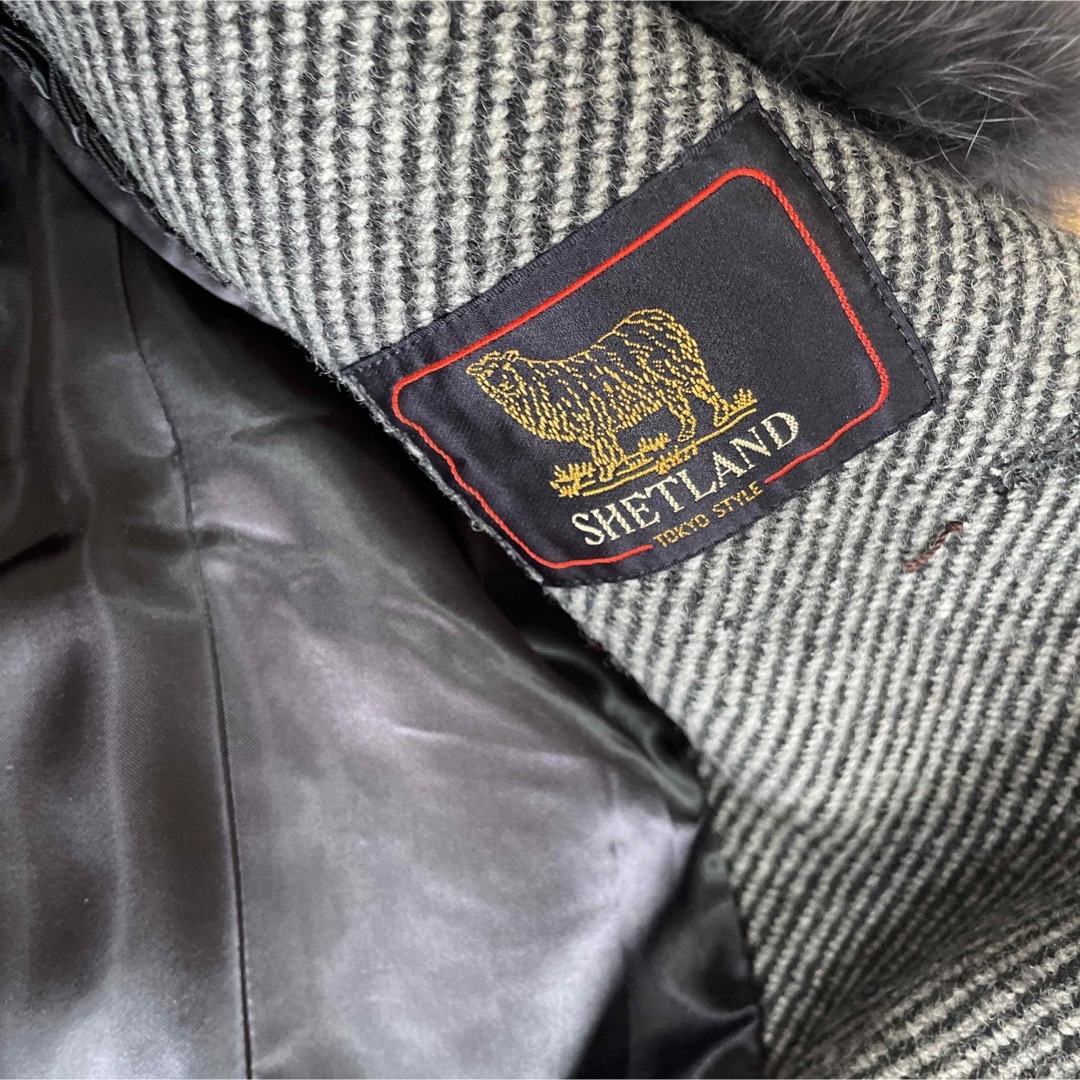 COJANA コジャーナ 東京スタイル 毛皮付コート ロングコート レディース  レディースのジャケット/アウター(ロングコート)の商品写真