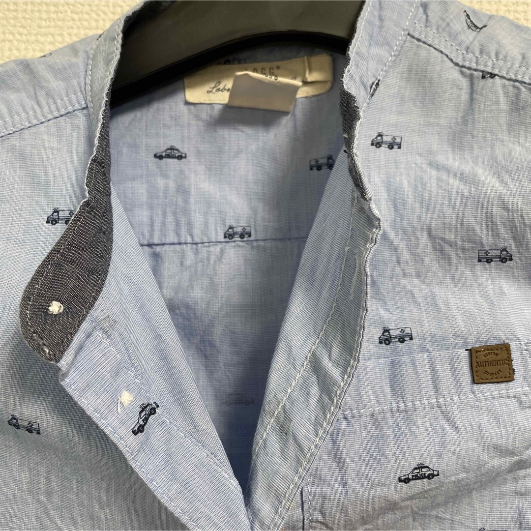 H&M(エイチアンドエム)のH&M L.O.G.G. ログレーベルオブグレイデッドグッズ　半袖　130㎝ キッズ/ベビー/マタニティのキッズ服男の子用(90cm~)(ブラウス)の商品写真