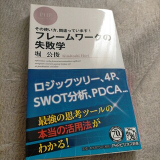 フレ－ムワ－クの失敗学 その使い方、間違っています！(その他)