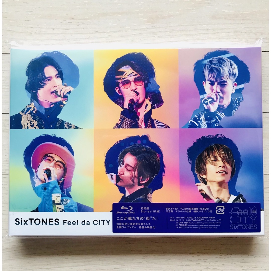 SixTONES Feel da CITY 初回盤 2枚組 Blu-ray