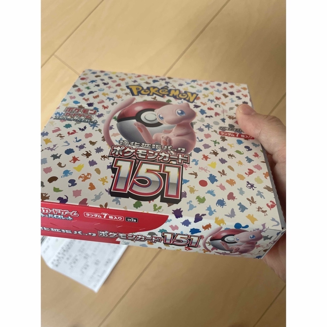 ポケモンカードゲーム 151 1BOX シュリンク無し トイザらス ポケモンカードゲーム 151 1BOX シュリンク無し トイザらス