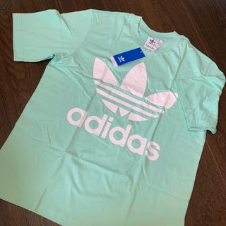 アディダス(adidas)のadidas ミント　半袖　オーバーサイズ　M(Tシャツ/カットソー(半袖/袖なし))