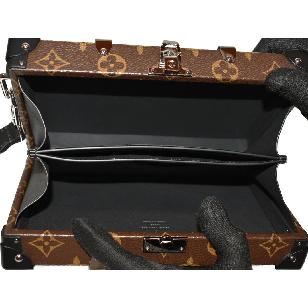 【おしゃれ★品】 LOUISVUITTON
ウォレット・トランク M20250 モノグラムマカサー/ブラウン×ブラック コーティングキャンバス 長財布　セカンドバッグ　クラッチバッグ　　おしゃれ　人気　ユニセックス　プレゼント包装可 松山久万ノ台店