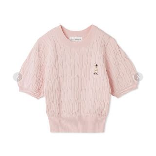 1度利用  美品 薄ピンクLILYBROWN