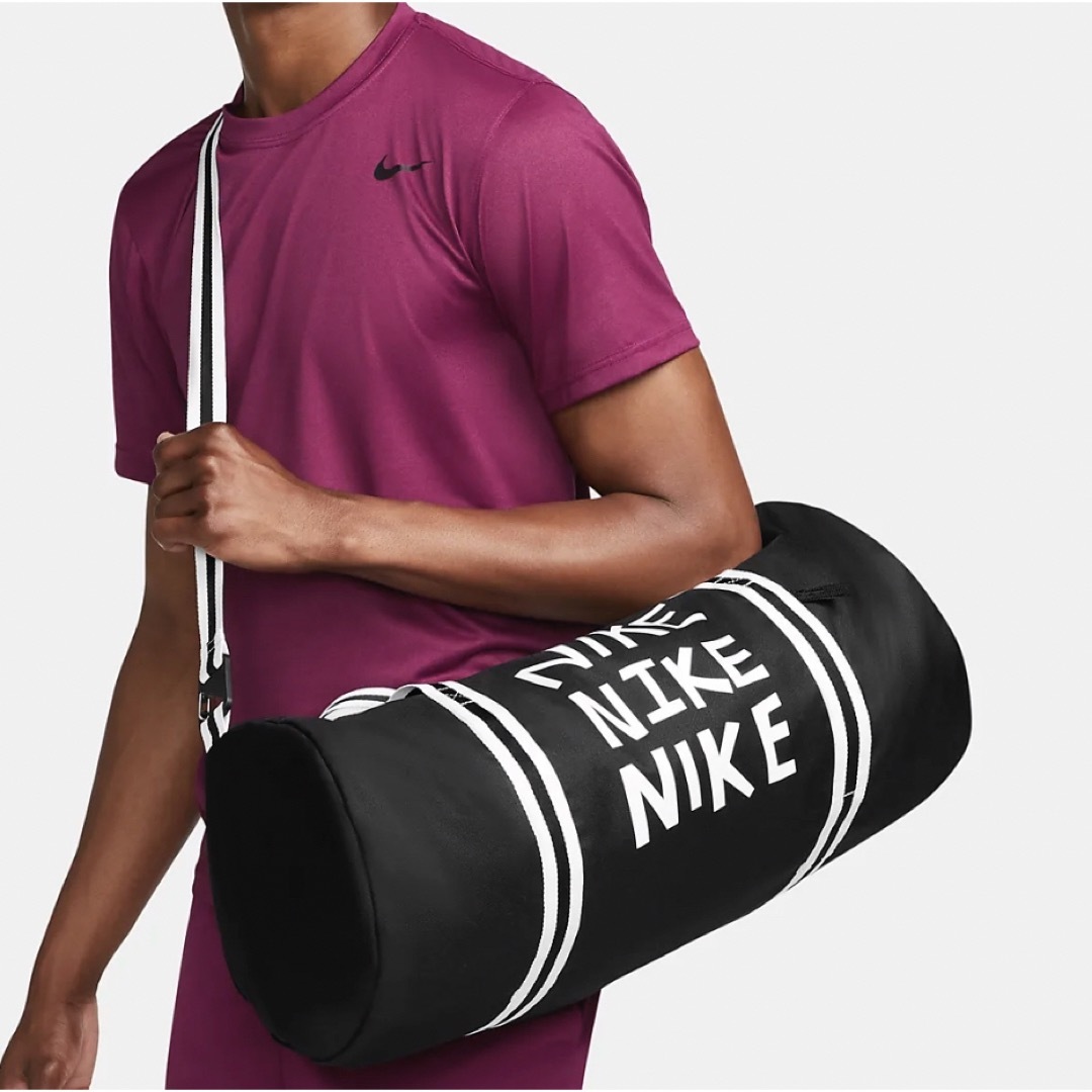 NIKE(ナイキ)のナイキ/NIKE/ヘリテージダッフルバッグ ブラック 30L メンズのバッグ(ボストンバッグ)の商品写真