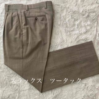 ユニクロ ツータックスラックス ビジネスパンツ W91 冬用