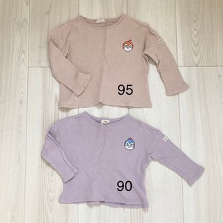 バンダイ(BANDAI)の値下げ❣️子ども服☆90.95センチ☆ドキンちゃんコキンちゃん長袖(Tシャツ/カットソー)