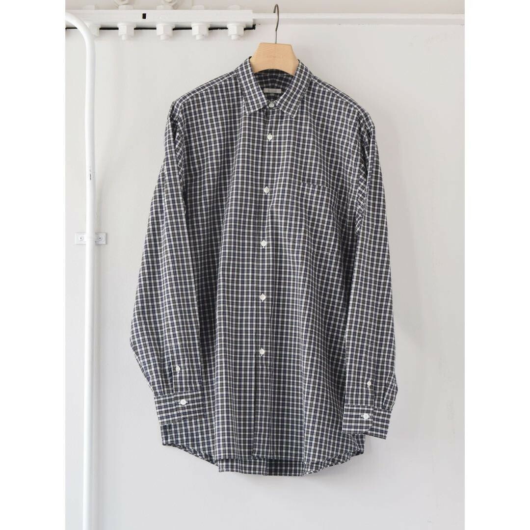 【19ss/希少品】comoli シャツ タータンチェック サイズ 3