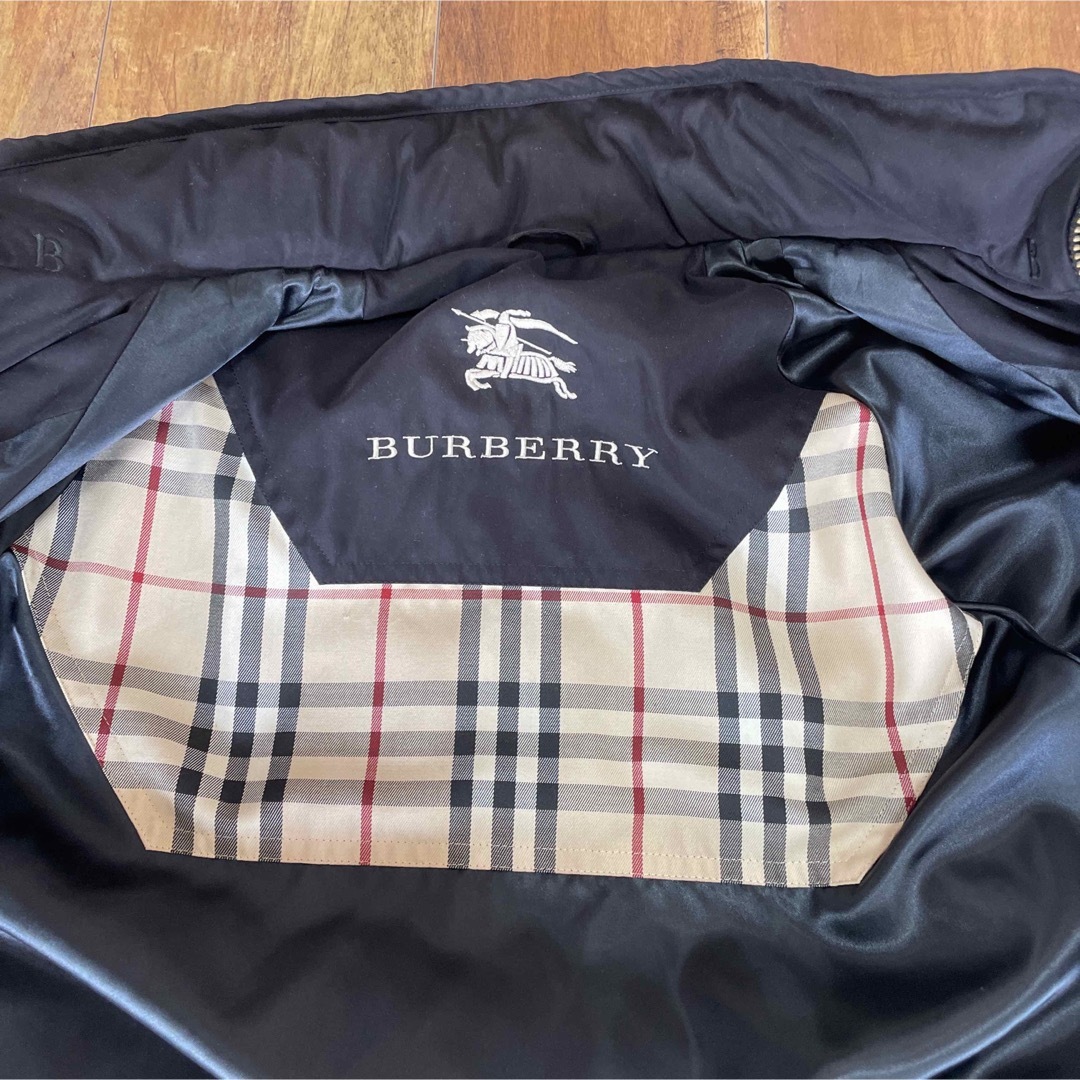 BURBERRY(バーバリー)のBurberry バーバリー ロング ダウンコート ブラック系 三陽商会  レディースのジャケット/アウター(ロングコート)の商品写真