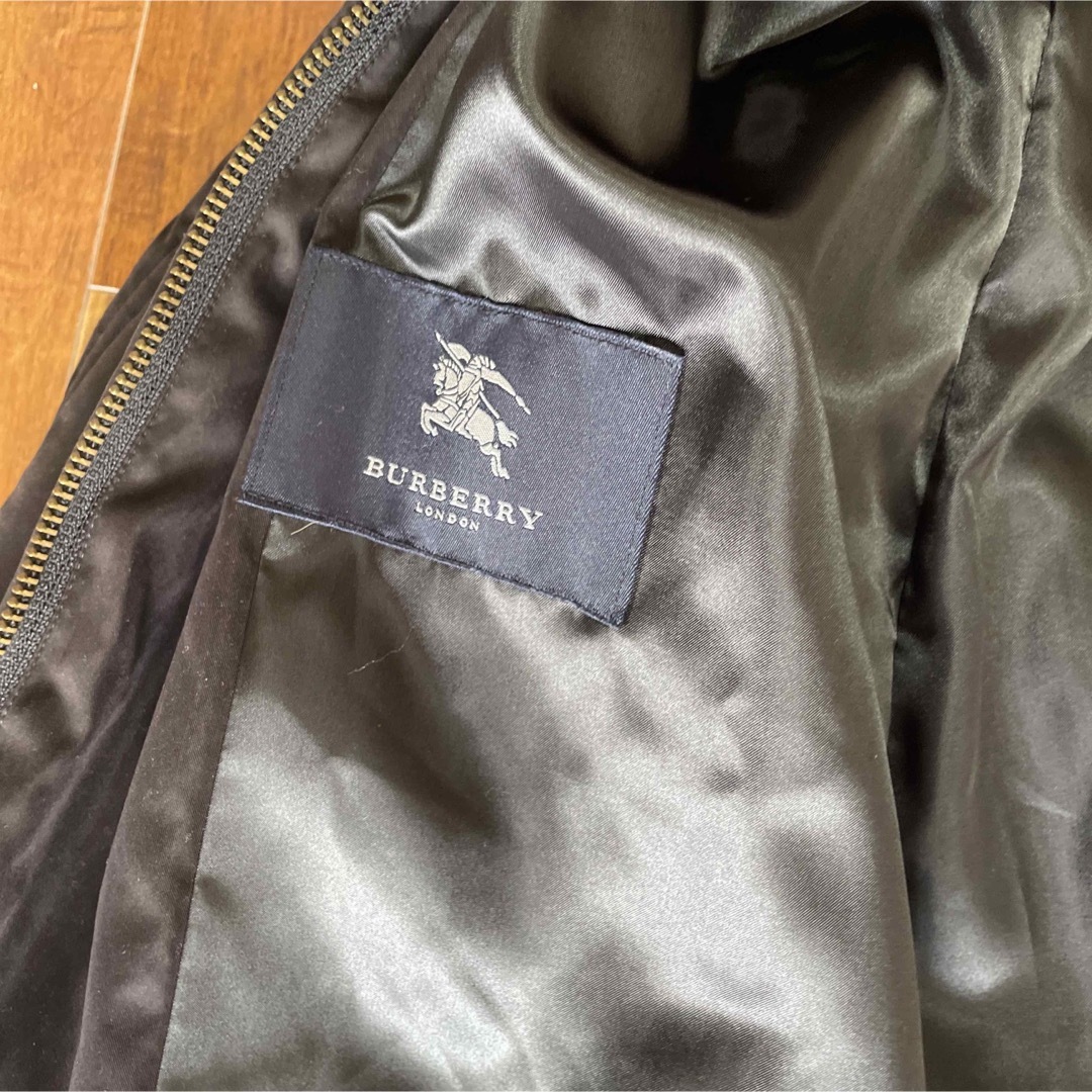 BURBERRY(バーバリー)のBurberry バーバリー ロング ダウンコート ブラック系 三陽商会  レディースのジャケット/アウター(ロングコート)の商品写真