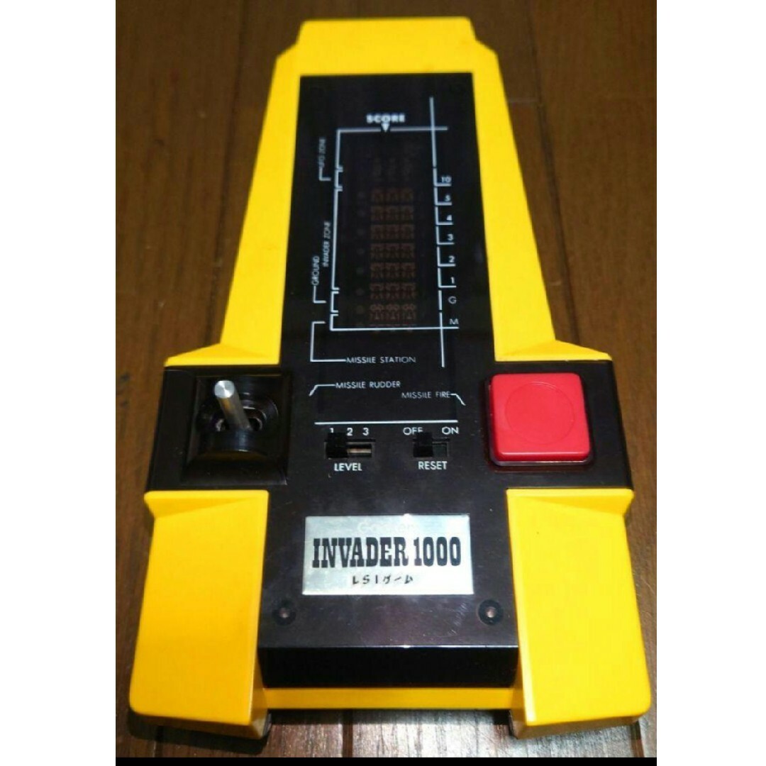 学研インベーダー1000LSIゲーム　42年以上前の昭和レトロゲーム　入手困難 3