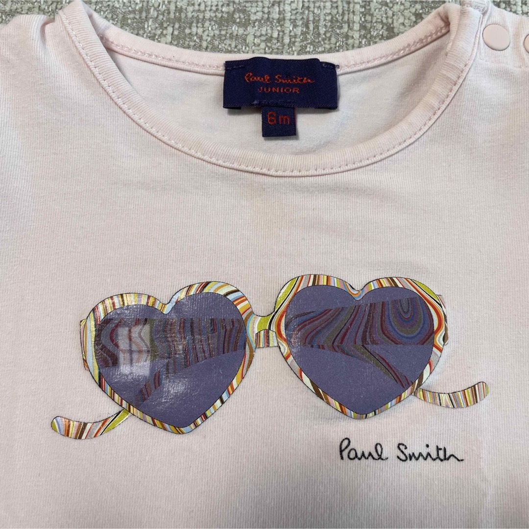 Paul Smith(ポールスミス)のポールスミス　ベビー　Tシャツ　6M サングラス　ハート キッズ/ベビー/マタニティのベビー服(~85cm)(Ｔシャツ)の商品写真