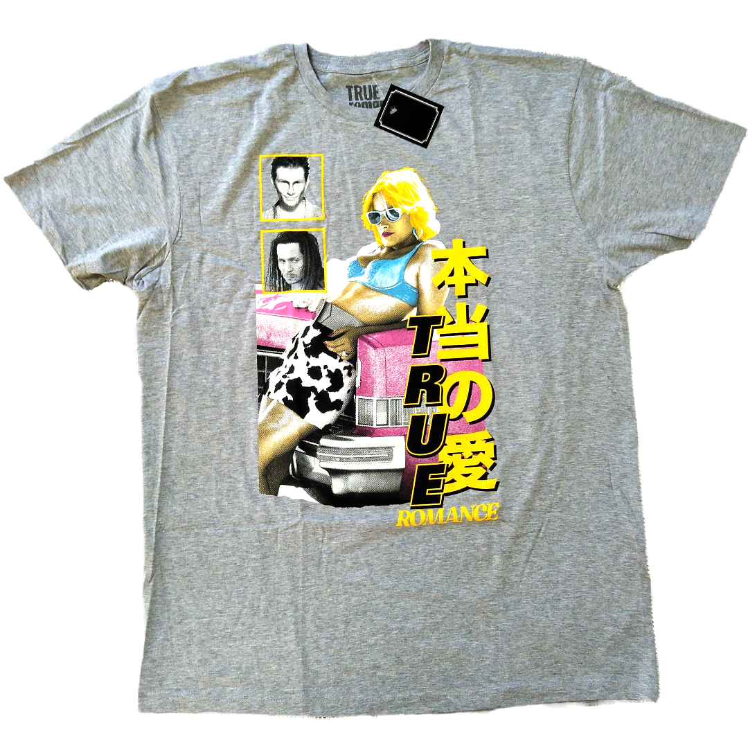 トゥルーロマンス　Tシャツ　XLサイズ　ヘザーグレー　映画　ムービーTシャツ *