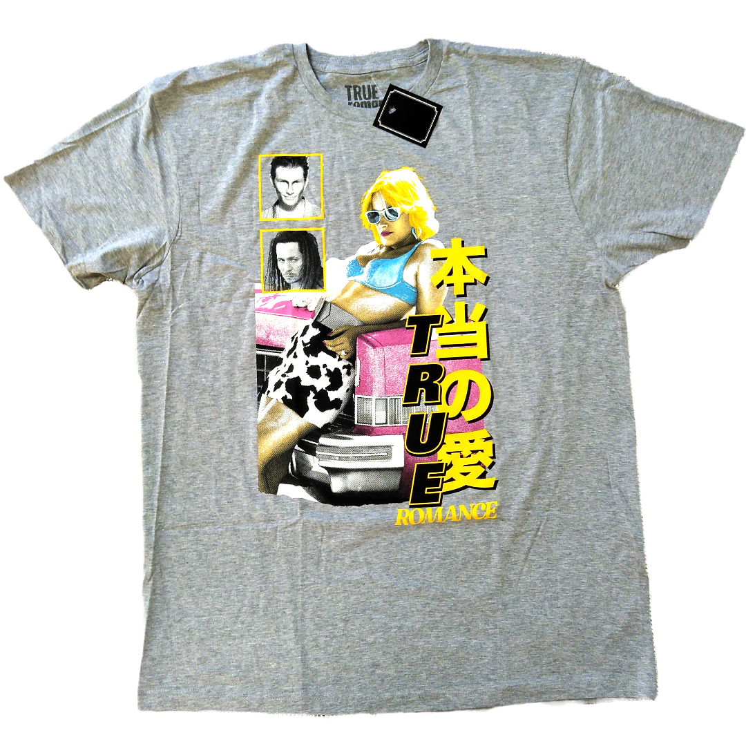トゥルーロマンス Tシャツ XLサイズ ヘザーグレー 映画 ムービー トゥルーロマンス Tシャツ XLサイズ ヘザーグレー 映画 ムービー
