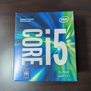 インテル(intel)のIntel Core i5 7500 3.4GHz BOX(PCパーツ)