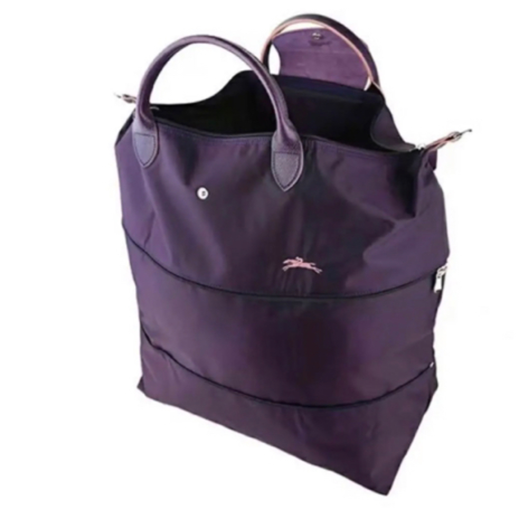 LONGCHAMP(ロンシャン)のロンシャン大容量最新色（紫）新品 レディースのバッグ(トートバッグ)の商品写真