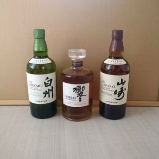 サントリー(サントリー)の山崎　響　白州　NV 700ml 各1本(ウイスキー)