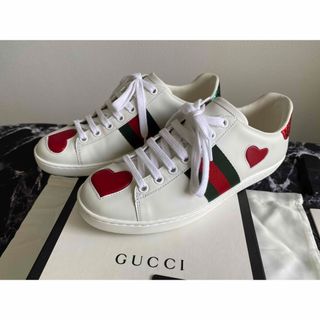 グッチ(Gucci)のGUCCI「ACE(エース)」エンブロイダリー スニーカー(スニーカー)