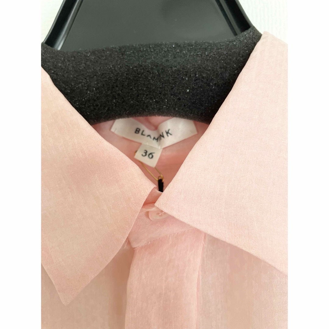 【新品未使用】BLAMINK ブラミンク シルクブラウス