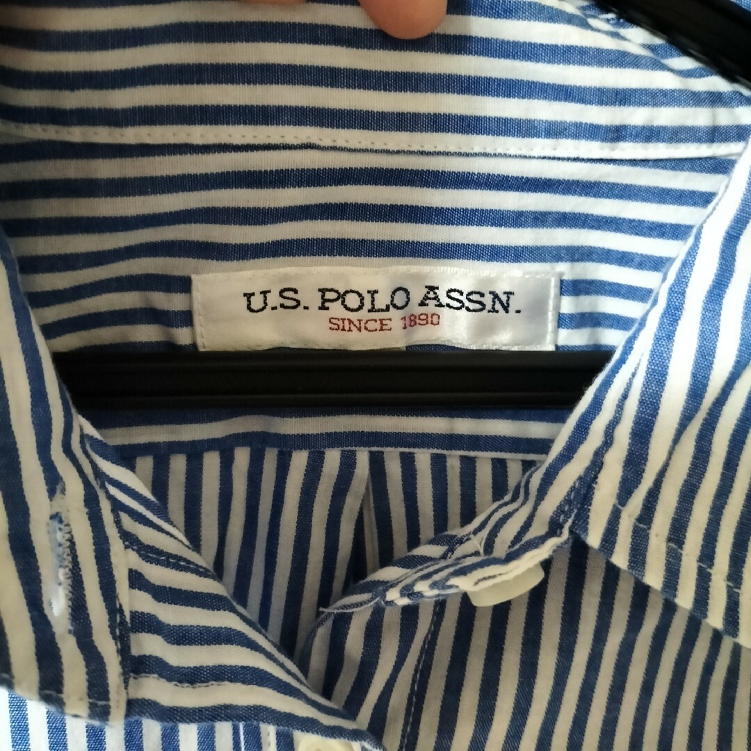 POLO ASSN. polo assn. ユーエスポロアッスン ストライプ ロングシャツの通販 by min|ユーエスポロ アッスンならラクマ POLO ASSNのロングシャツ