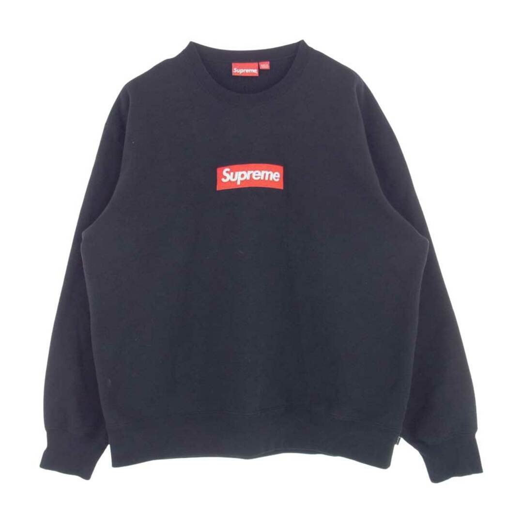 Supreme シュプリーム スウェット 22AW Box Logo Crewneck ボックス ロゴ クルーネック スウェット トレーナー ブラック系 XL