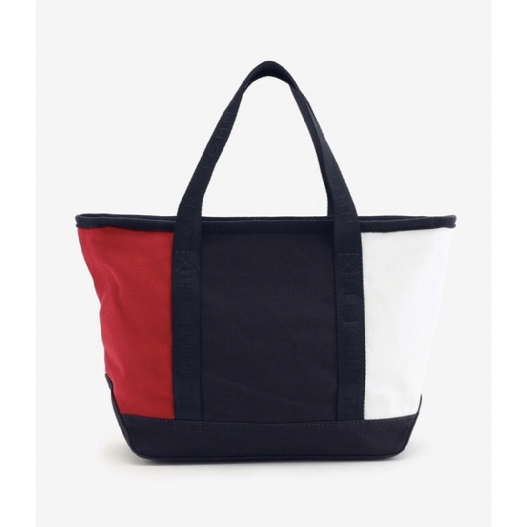 TOMMY HILFIGER(トミーヒルフィガー)のトミーヒルフィガー　スモールキャンバストートバッグ レディースのバッグ(トートバッグ)の商品写真